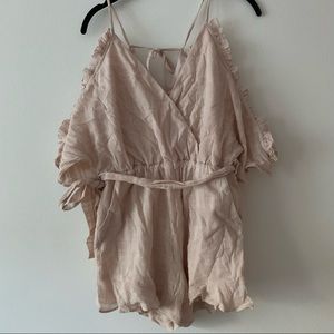 Bardot Pink Romper